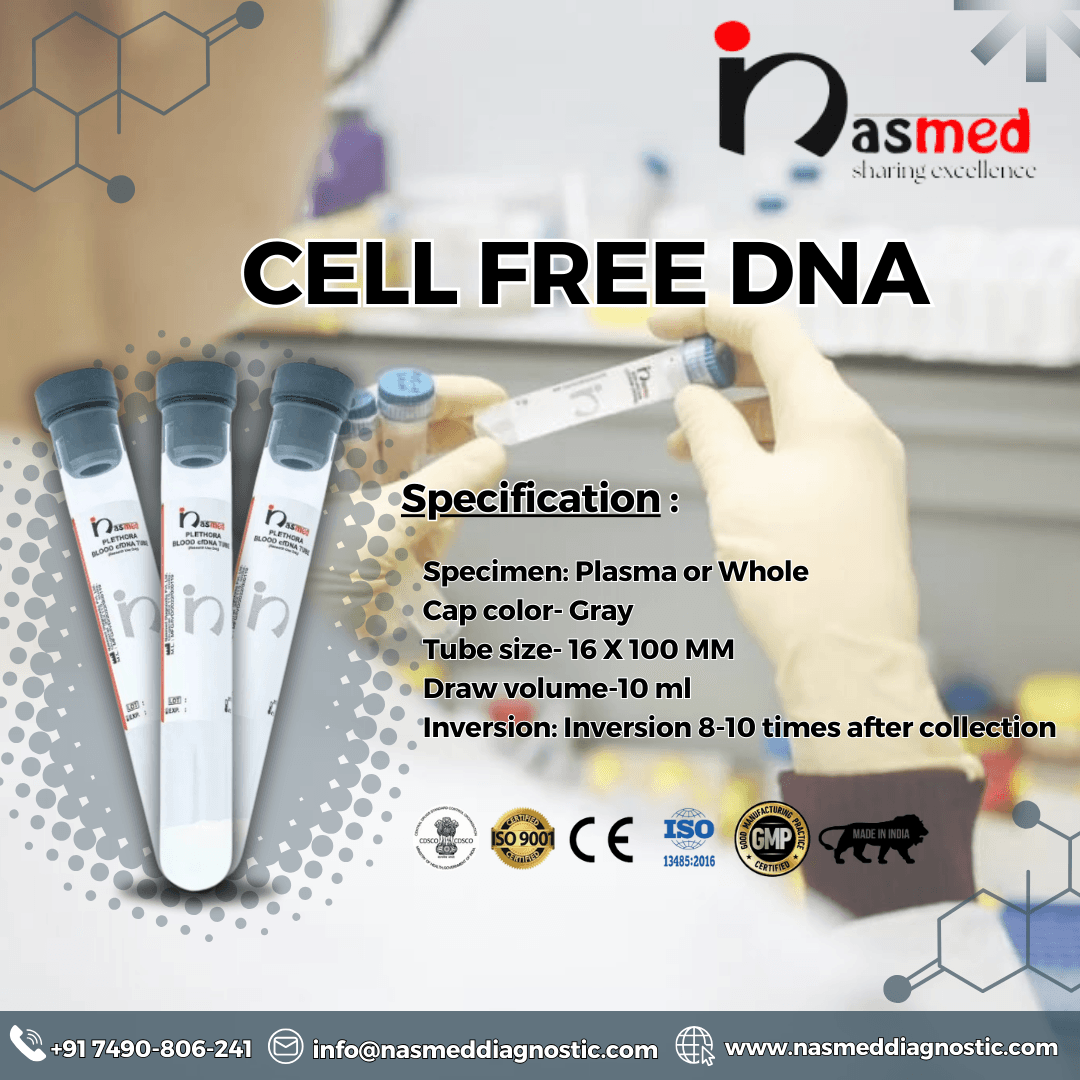 cell free dna blood collection tube in delhi ncr