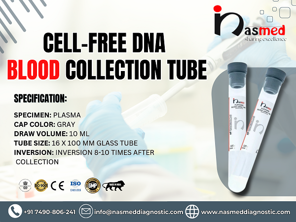 cell free dna blood collection tube in india manufacturer