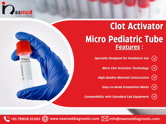 Clot Activator Micro Pediatric Tubes in Uttar Pradesh India