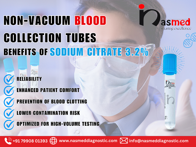 Sodium Citrate 3.2% Tubes the Trusted Choice for Kerala Labs