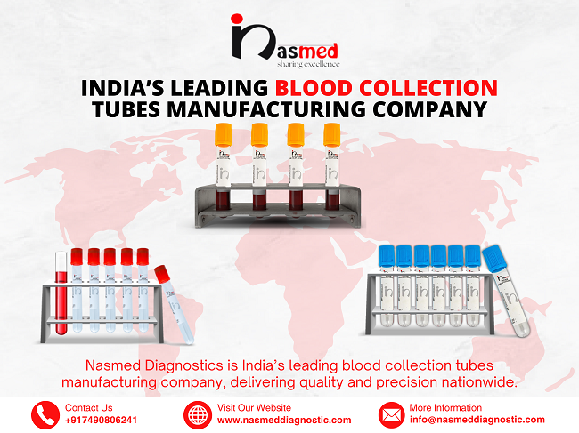 india’s leading blood collection tubes manufacturing company