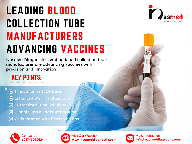 leading blood collection tube manufacturers advancing vaccines