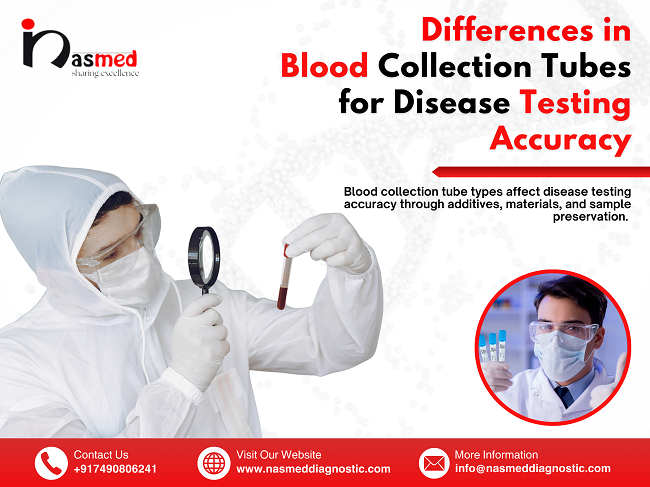 differences in blood collection tubes for disease testing accuracy