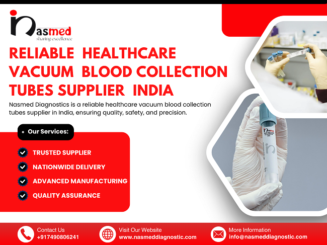 reliable healthcare vacuum blood collection tubes supplier india
