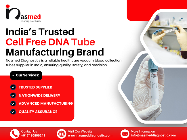 india’s trusted cell free dna tube manufacturing brand