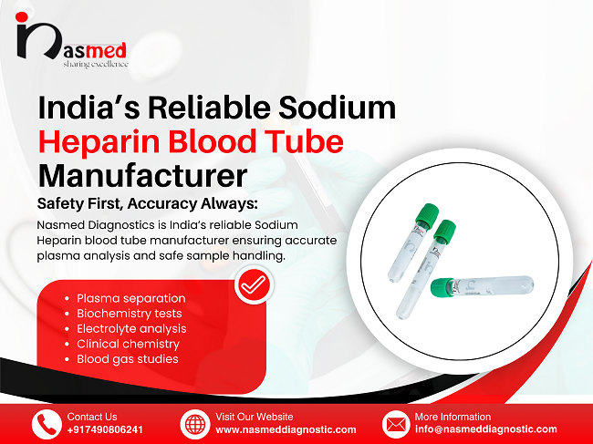 india’s reliable sodium heparin blood tube manufacturers india gujarat ahmedabad