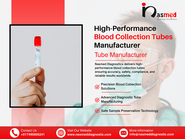 high-performance blood collection tubes manufacturer in india