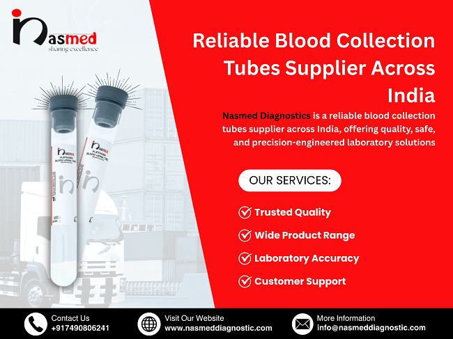 reliable blood collection tubes supplier across india gujarat ahmedabad