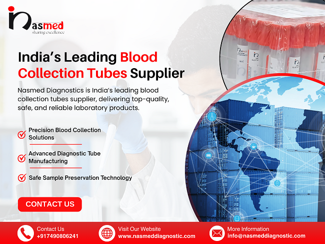 india’s leading blood collection tubes supplier in india ahmedabad