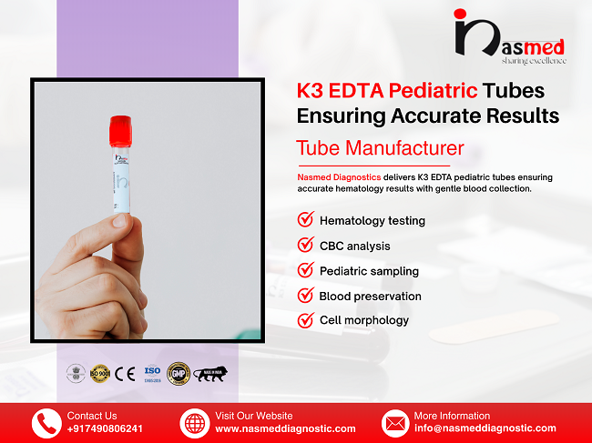 k3 edta pediatric tubes ensuring accurate results