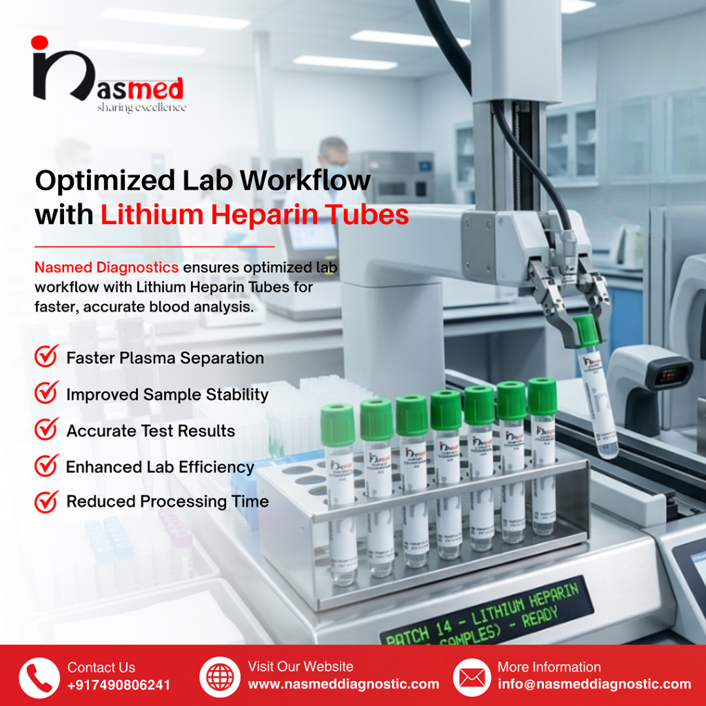 Future-Ready Diagnostics Using Lithium Heparin Blood Tubes
