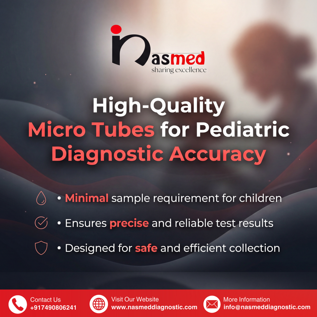 Micro Tubes Enhance Accuracy in Pediatric Blood Testing