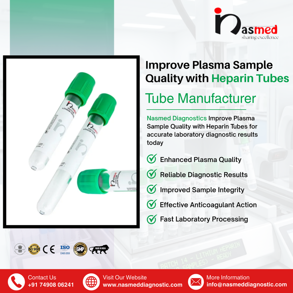 Improve Diagnostic Accuracy Using Heparin Tubes