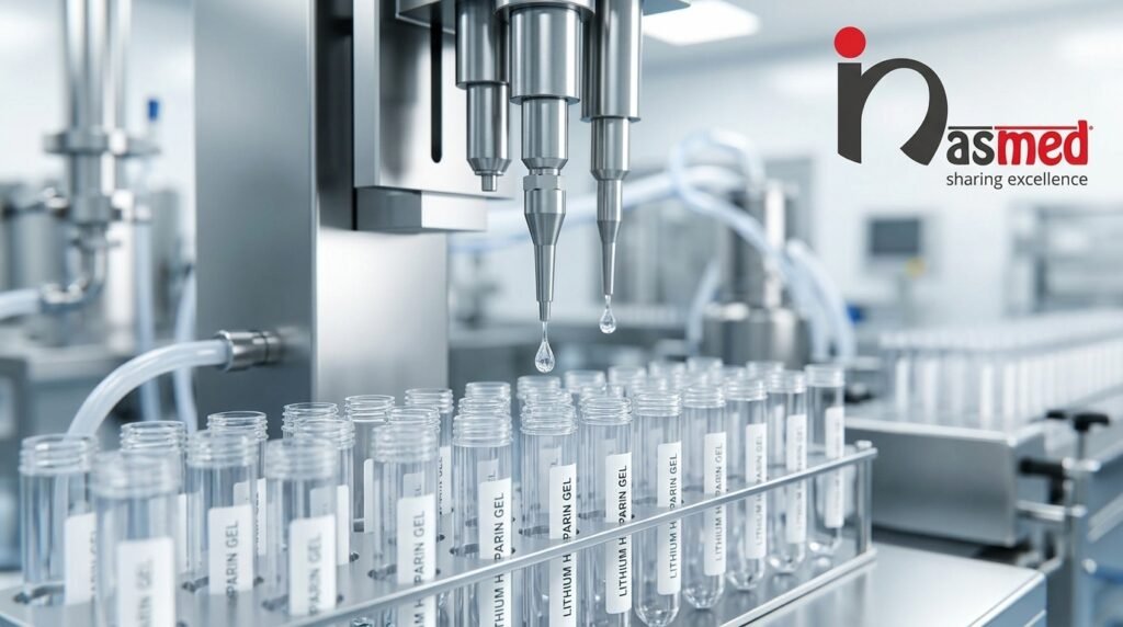 automated machine ijecting gel