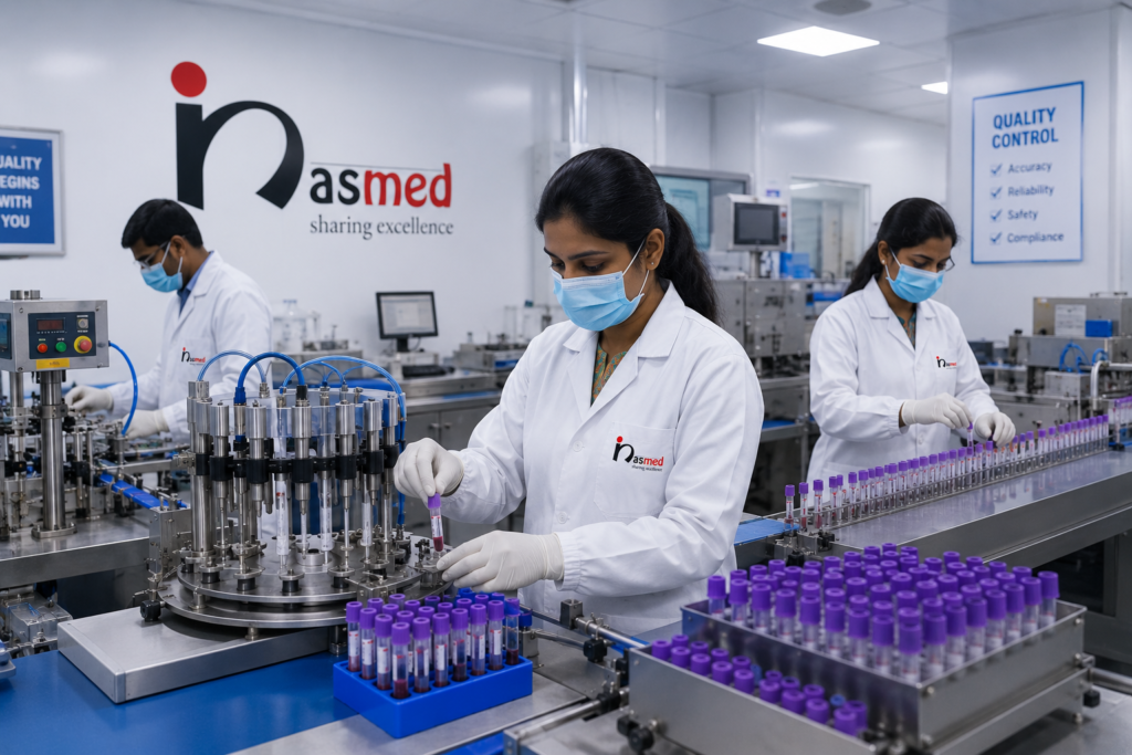 EDTA Blood Collection Tubes Testing By Nasmed 