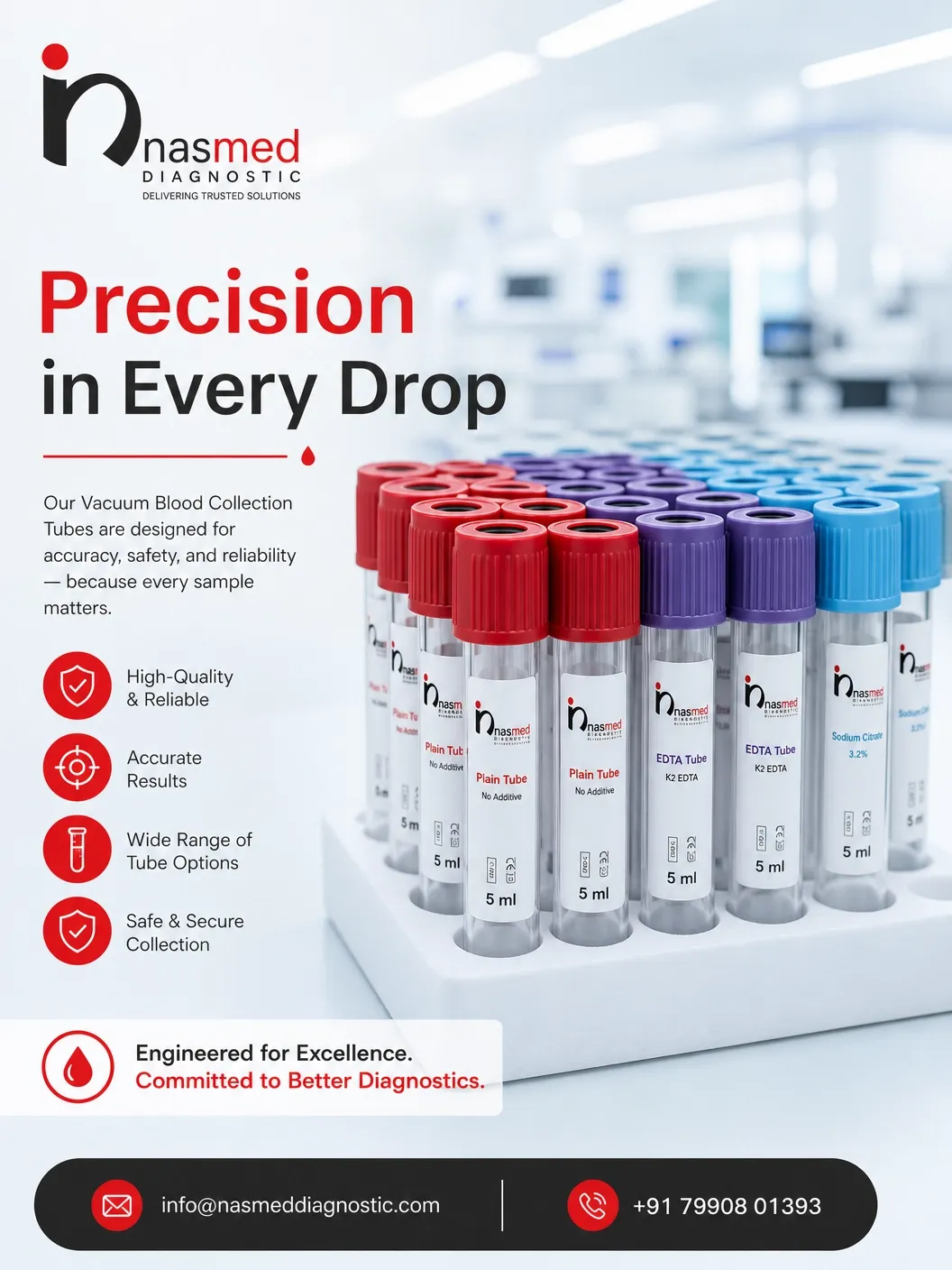 why quality blood collection tubes perform better