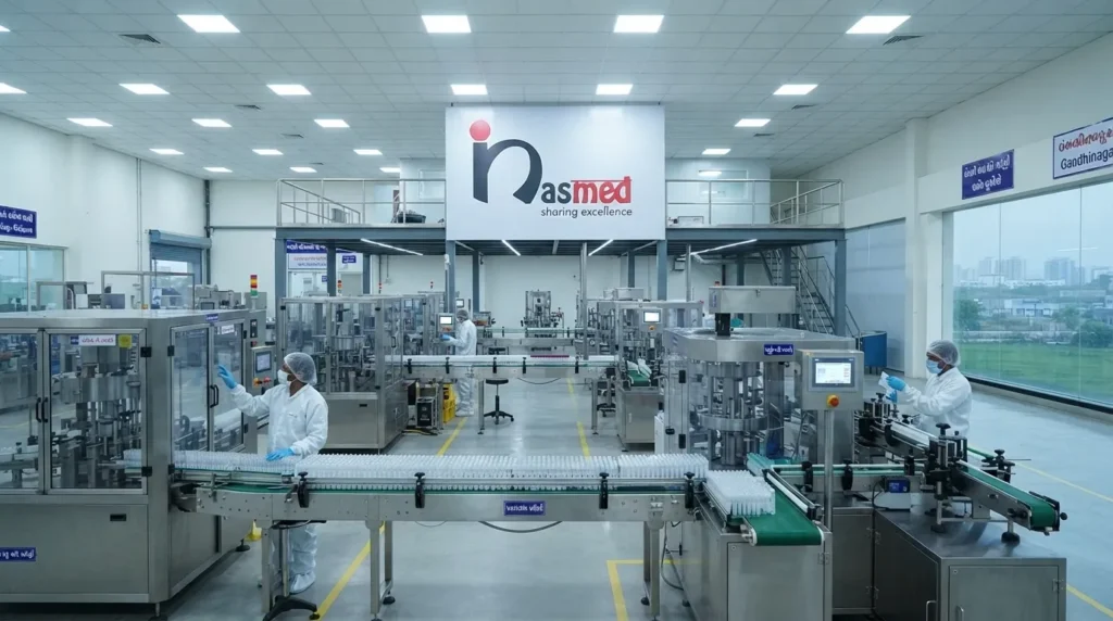 automated vacuum blood collection tubes manufacturing process