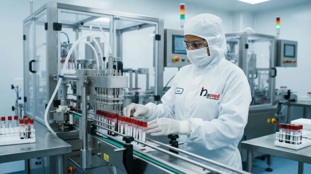 vacuum blood collection tubes production line in india