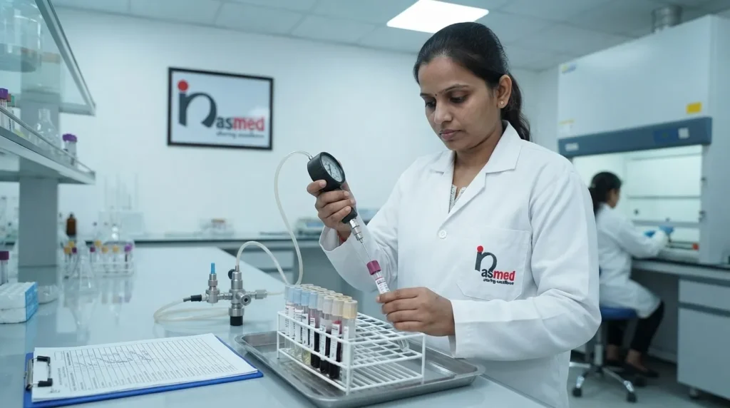 blood collection tube quality testing lab