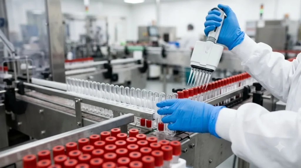 Blood collection Tubes Handaling 