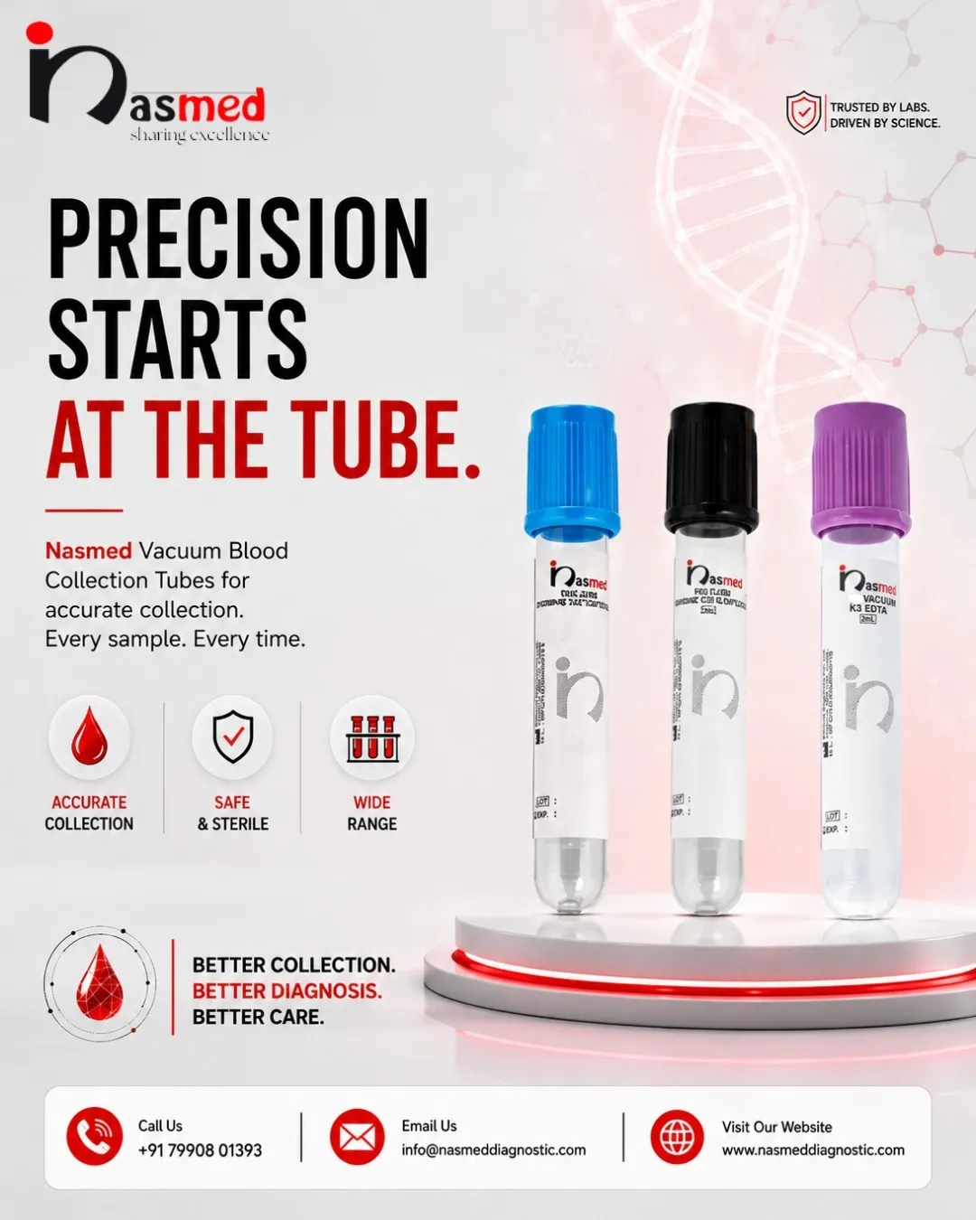 vacuum blood collections tubes