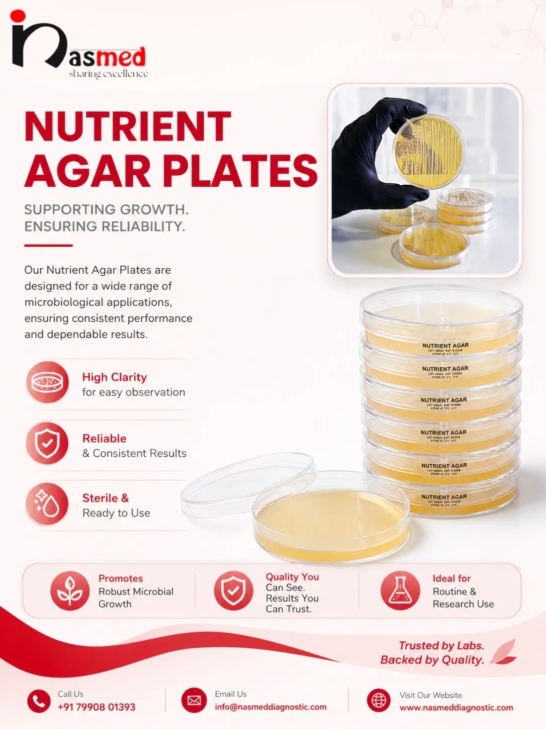 Nutrient Agar Use